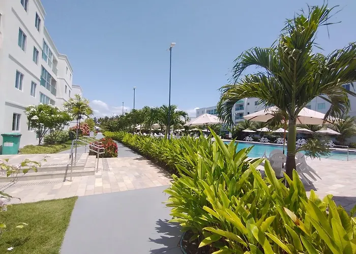 Palm Village Acqua - Premium - Em frente à piscina -